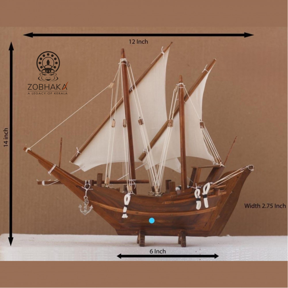 URU - 6 Inch - Teak Wood URU - 6 Inch - Teak Wood