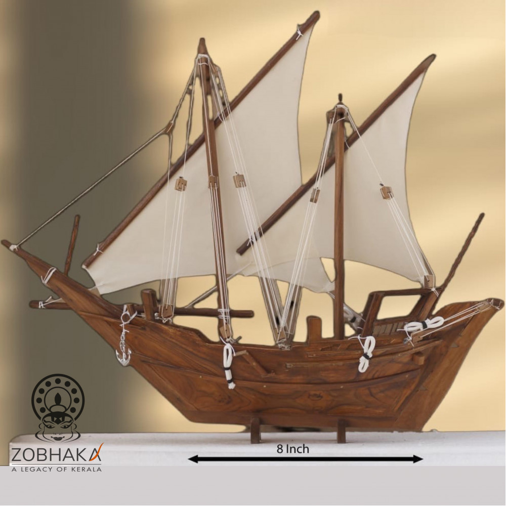 URU - 8 Inch - Teak Wood URU - 8 Inch - Teak Wood